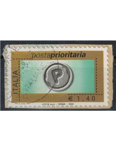 ITALIA 2004 Posta prioritaria € 1,40 us