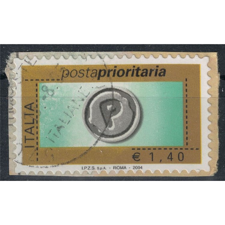 ITALIA 2004 Posta prioritaria € 1,40 us