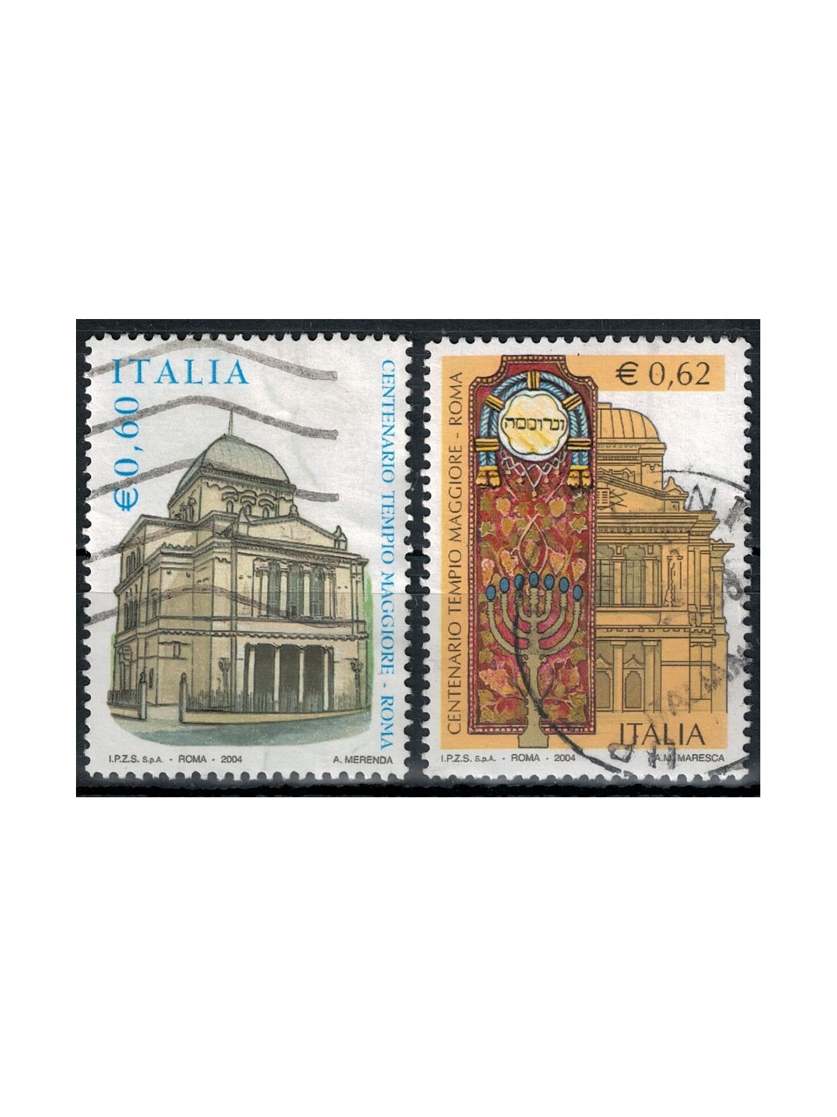 ITALY 2004 Tempio Maggiore 2v us