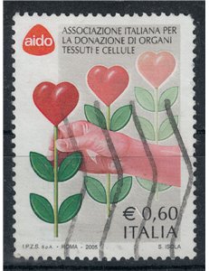 ITALY 2005 AIDO, Organ donation us