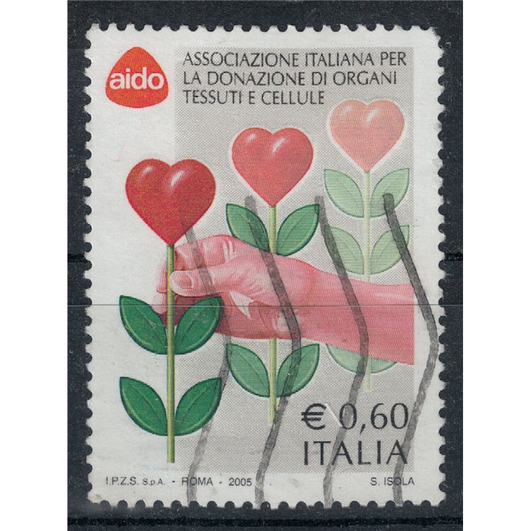 ITALY 2005 AIDO, Organ donation us