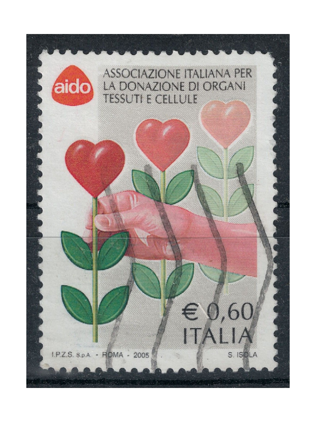 ITALY 2005 AIDO, Organ donation us