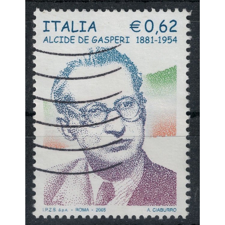 ITALY 2005 Alcide De Gasperi us