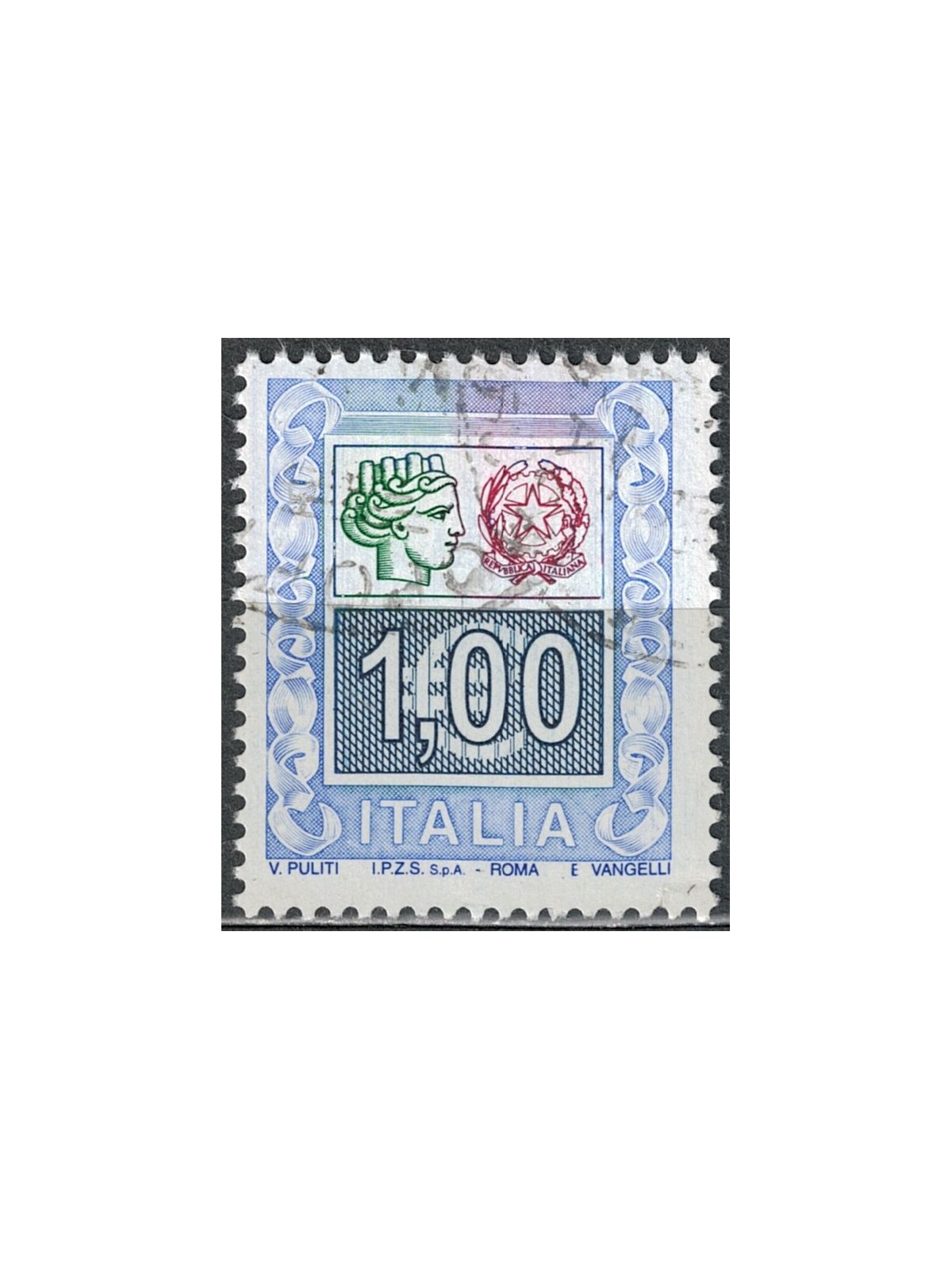 ITALIA 2005 Alti valori € 1,00 us