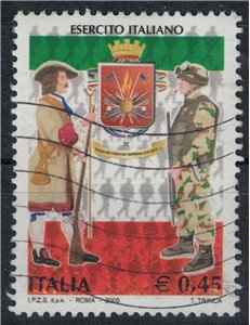 ITALY 2005 Italian Army us