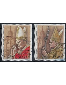 ITALIA 2005 Giovanni Paolo II e Benedetto XVI 2v us