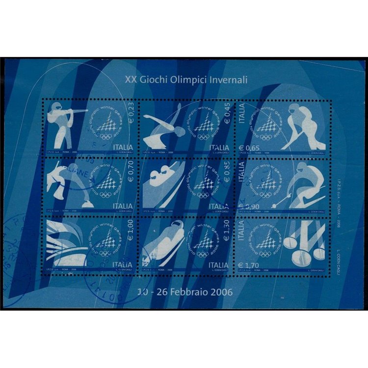 ITALY 2006 Winter Olympic Games s/s us