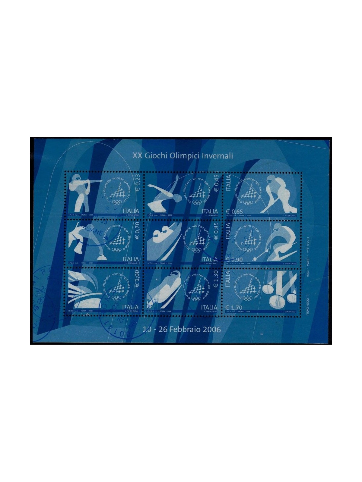 ITALY 2006 Winter Olympic Games s/s us