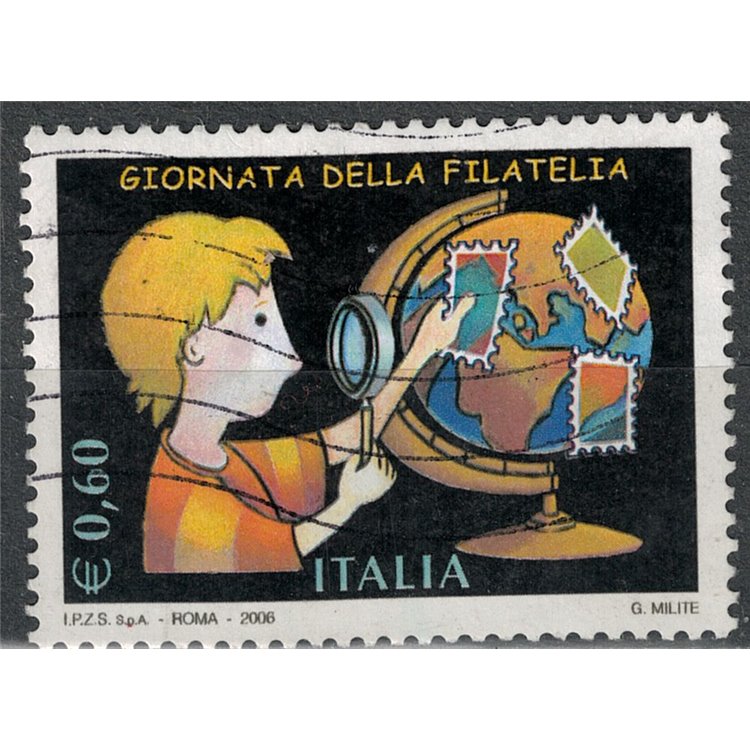 ITALY 2006 Philately Day us