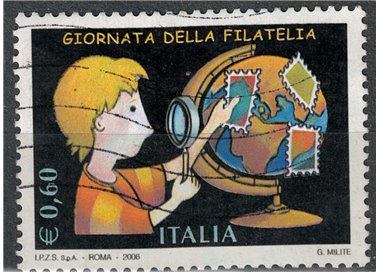 ITALY 2006 Philately Day us