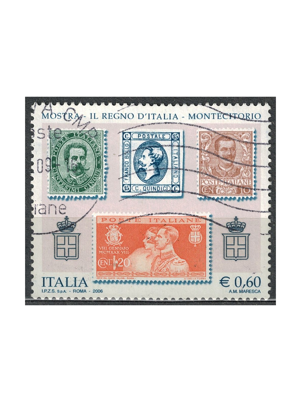 ITALY 2006 Philatelic Exhibition at Montecitorio us