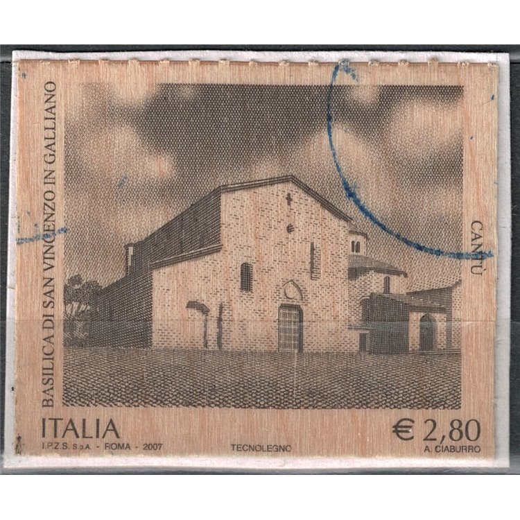 ITALY 2007 Basilica of S. Vincenzo in Galliano us