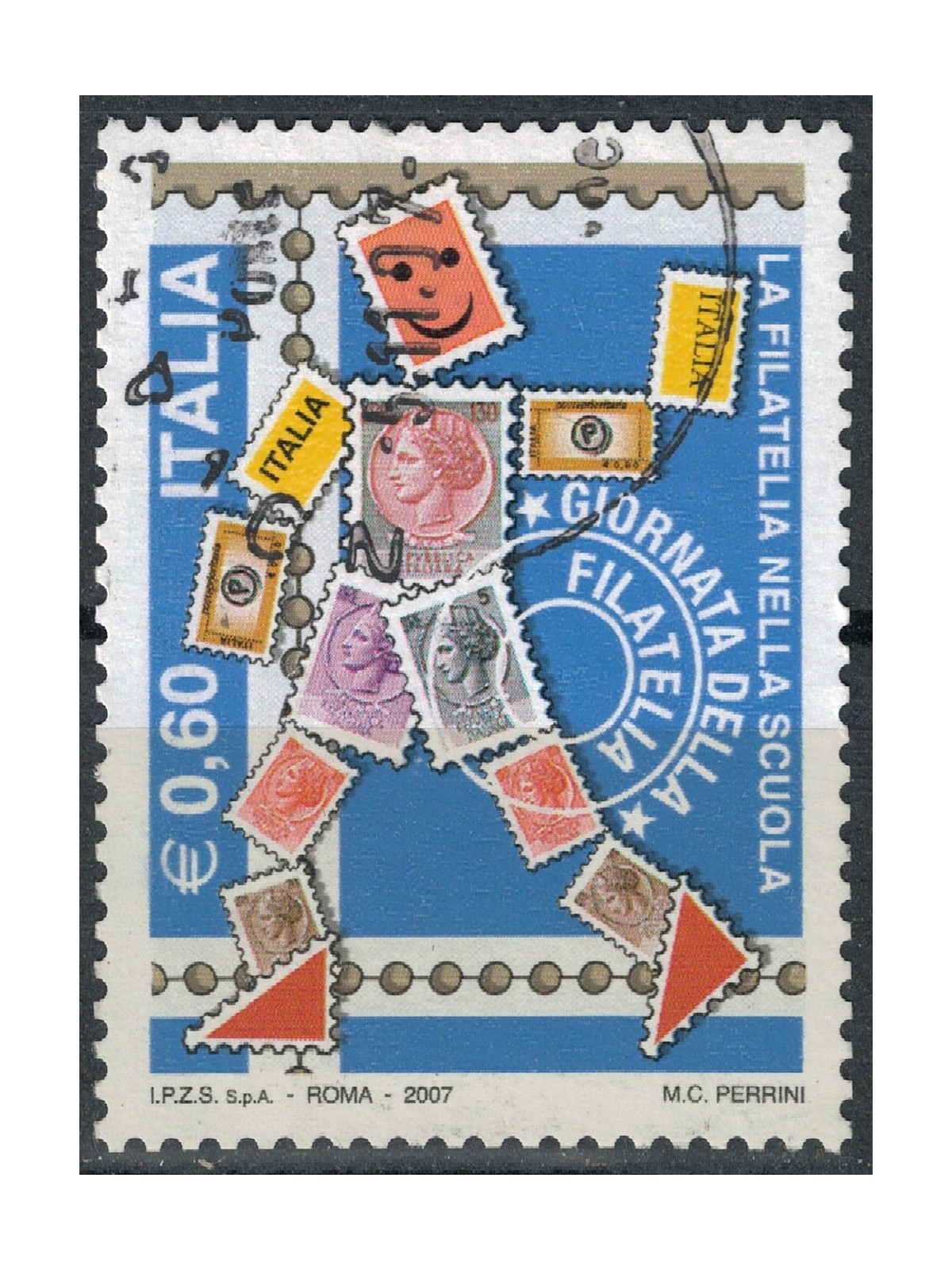 ITALY 2007 Philately Day us