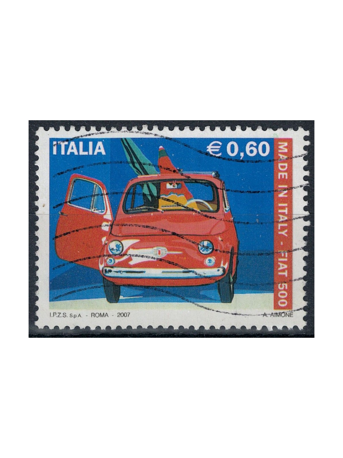 ITALY 2007 Fiat 500 us