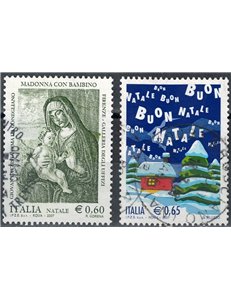 ITALY 2007 Christmas 2v us