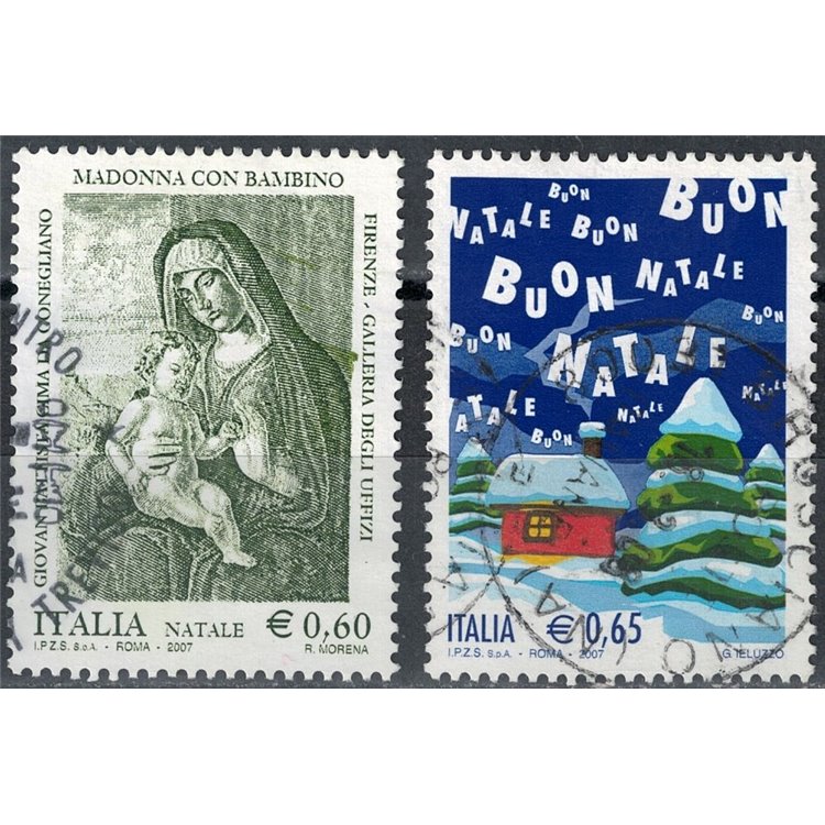 ITALY 2007 Christmas 2v us