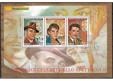 ITALY 2007 Entertainment Personalities s/s us