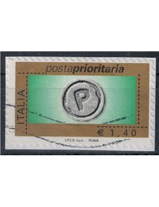 ITALY 2007 Priority Mail €1.40 us