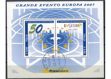 ITALY 2007 Treaties of Rome s/s us