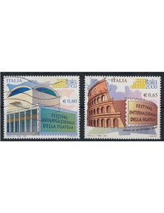 ITALY 2008 Philately Festival 2v us