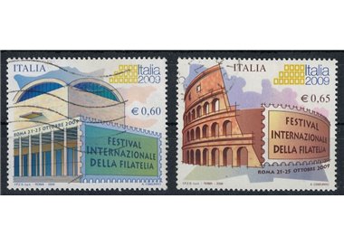 ITALY 2008 Philately Festival 2v us