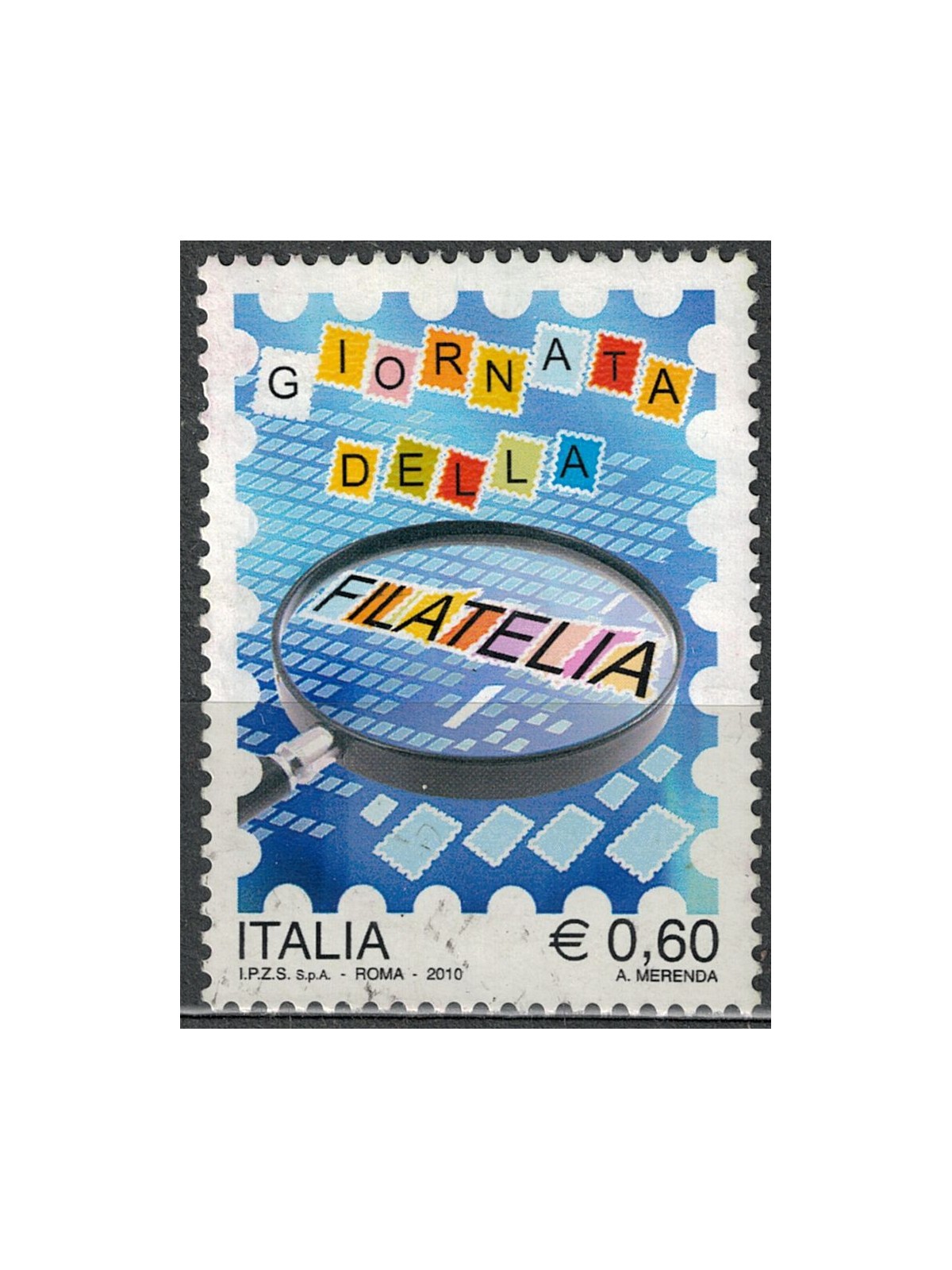 ITALY 2010 Philately Day us