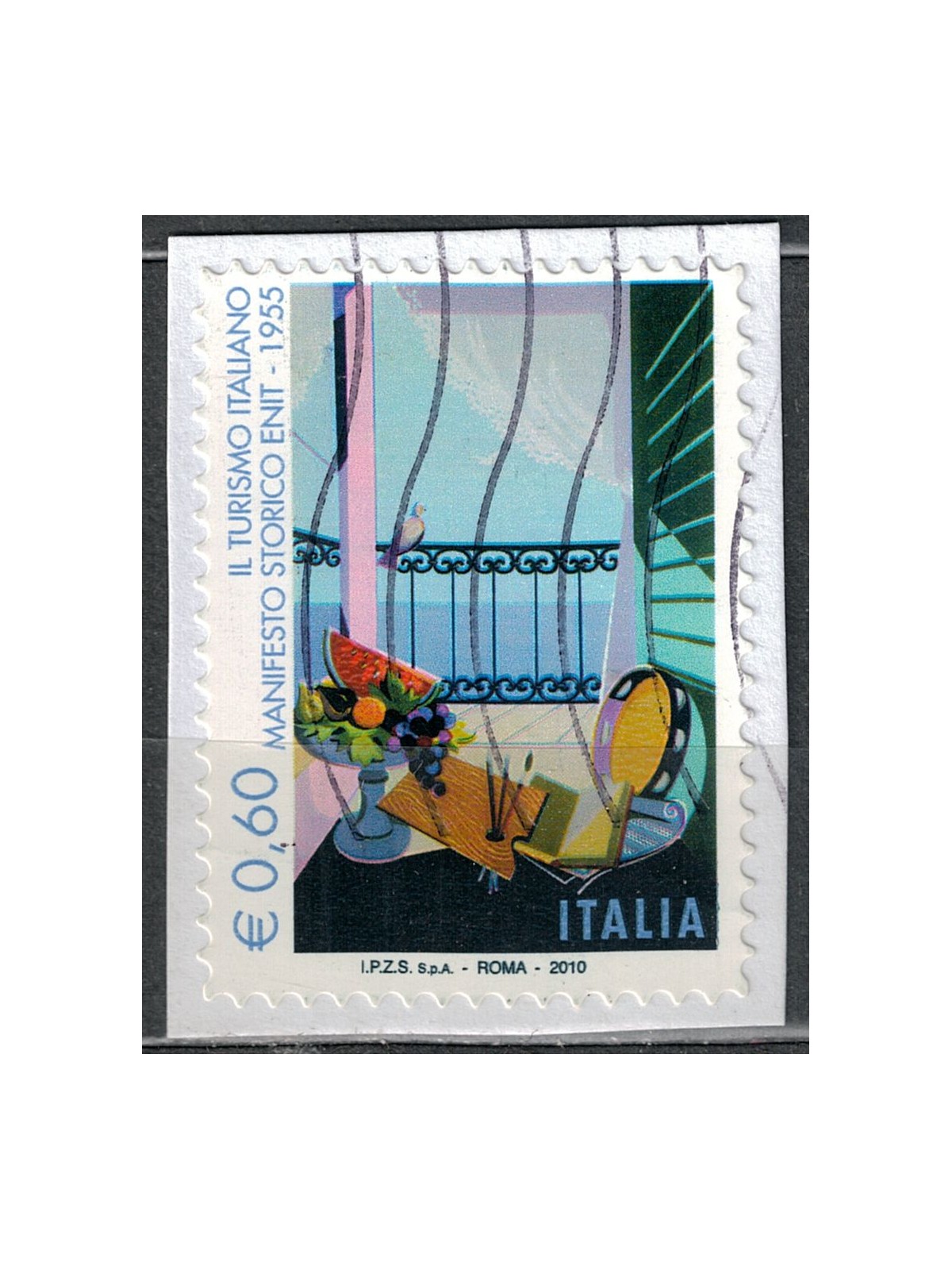 ITALY 2010 ENIT Historical Poster us