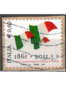 ITALY 2011 Unification of Italy, Tricolour us