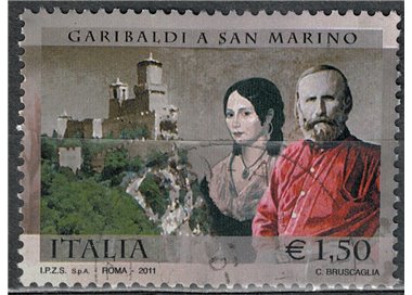 ITALIA 2011 Unità d'Italia, Garibaldi us