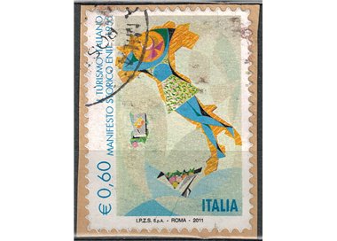 ITALIA 2011 Manifesto storico Enit us