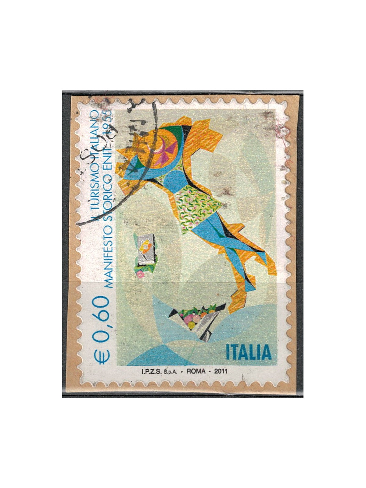ITALY 2011 Historical poster Enit us