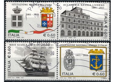 ITALIA 2011 Unità d'Italia, Marina 4v us