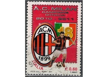 ITALY 2011 Milan champion of Italy us