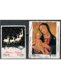 ITALY 2011 Christmas 2v us
