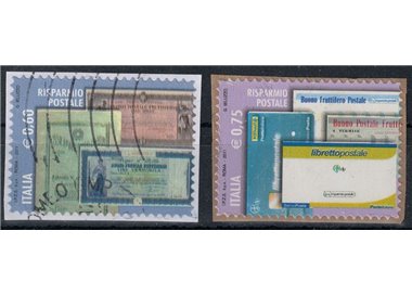 ITALIA 2011 Risparmio postale 2v us