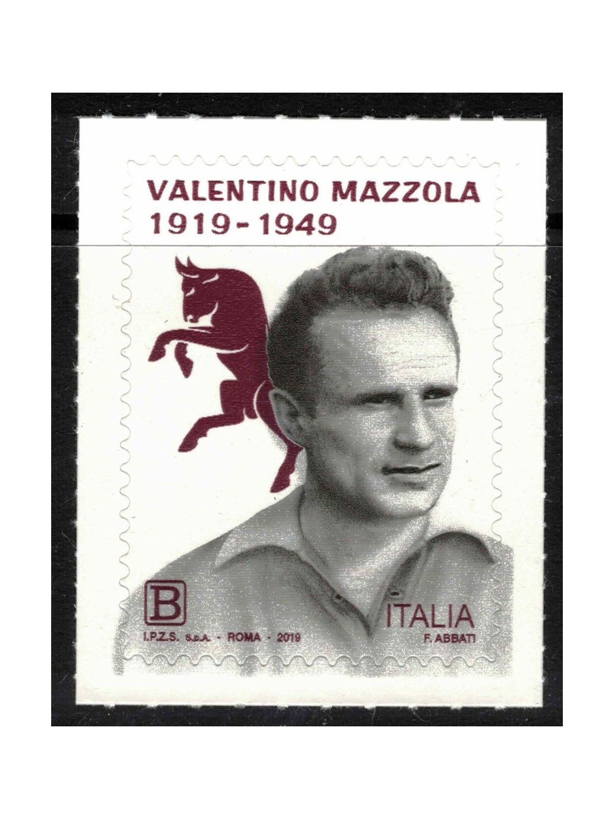 ITALIA 2019 Valentino Mazzola MNH**