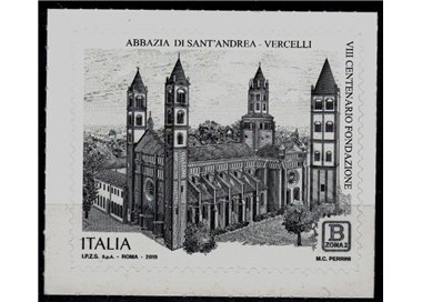 ITALY 2019 Abbey of Sant'Andrea di Vercelli MNH**