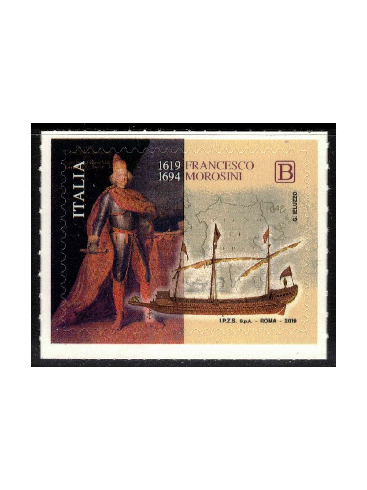 ITALIA 2019 Francesco Morosini MNH**