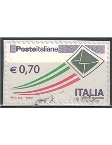 ITALY 2013 Ordinary series €0.70 us