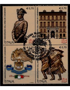 ITALY 2014 Carabinieri 4v us