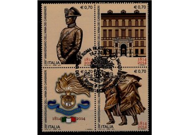 ITALY 2014 Carabinieri 4v us