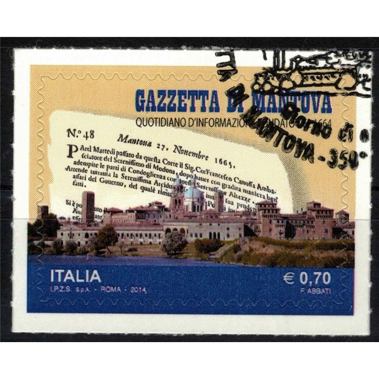 ITALY 2014 Gazzetta di Mantova us