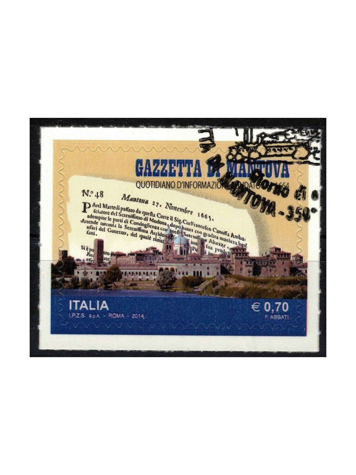 ITALY 2014 Gazzetta di Mantova us