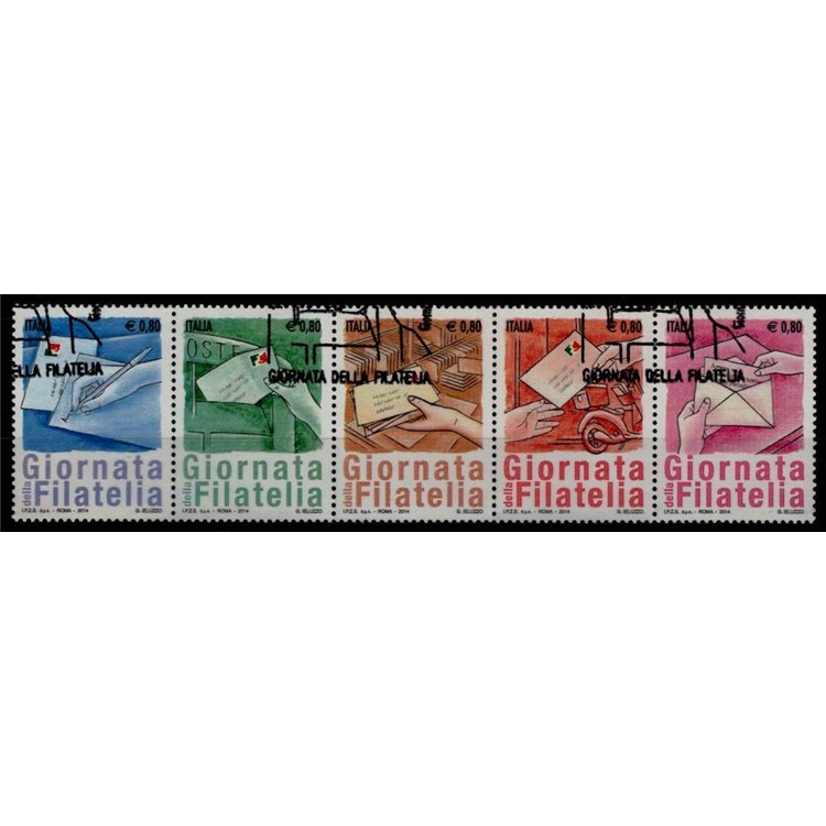 ITALY 2014 Philately Day 5v us