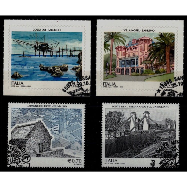 ITALIA 2014 Patrimonio artistico 4v us