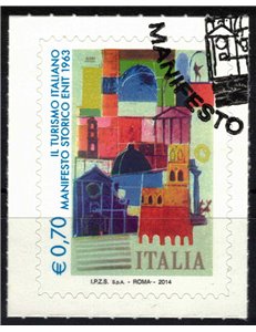 ITALIA 2014 Manifesto storico ENIT us