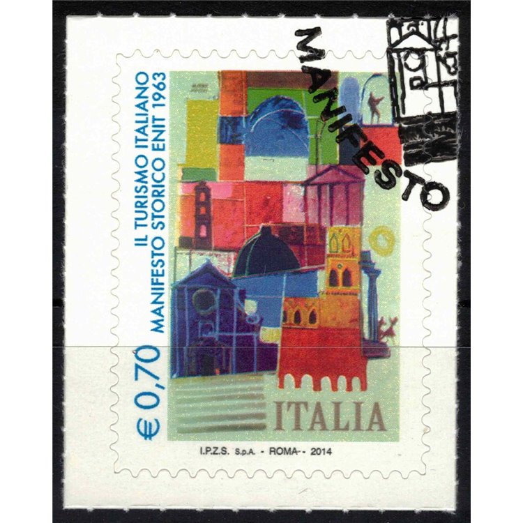 ITALIA 2014 Manifesto storico ENIT us