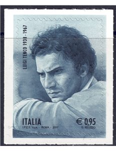 ITALIA 2017 Luigi Tenco MNH**