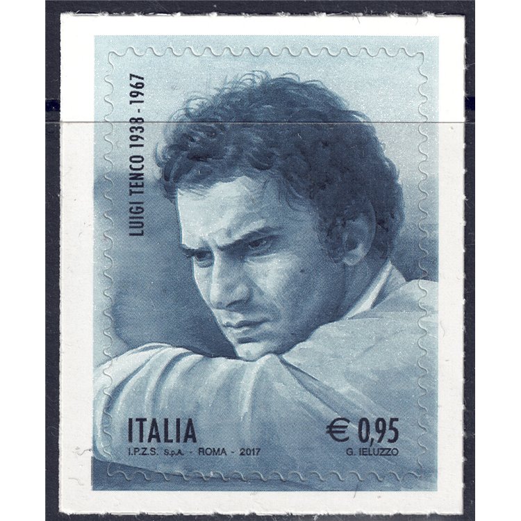 ITALY 2017 Luigi Tenco MNH**