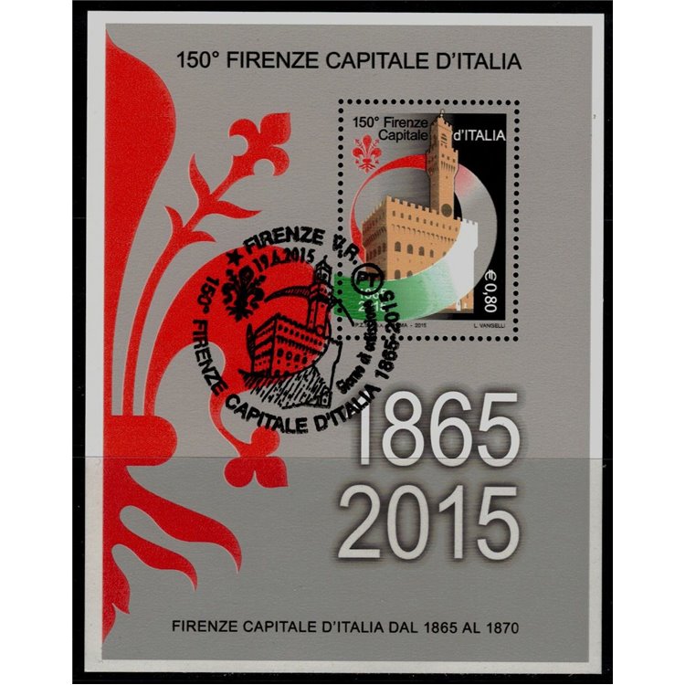 ITALY 2015 Florence capital of Italy s/s us